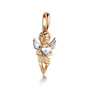 Подвеска из красного золота