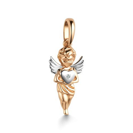 Подвеска из красного золота