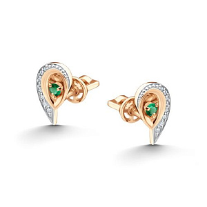 Серьги Пусеты