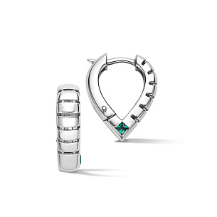 Серьги из серебра