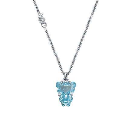 Колье из серебра