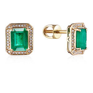 Серьги Пусеты