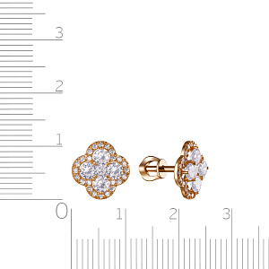 Серьги Пусеты