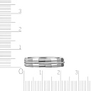 Кольцо обручальное из серебра