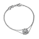 Браслет из белого золота с бриллиантами