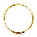 Кольцо обручальное из желтого золота с бриллиантами