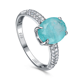 Кольцо из серебра с алпанитом