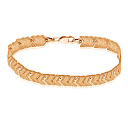 Браслет декоративный из красного золота