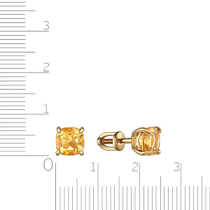 Серьги Пусеты