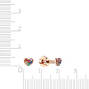 Серьги Пусеты