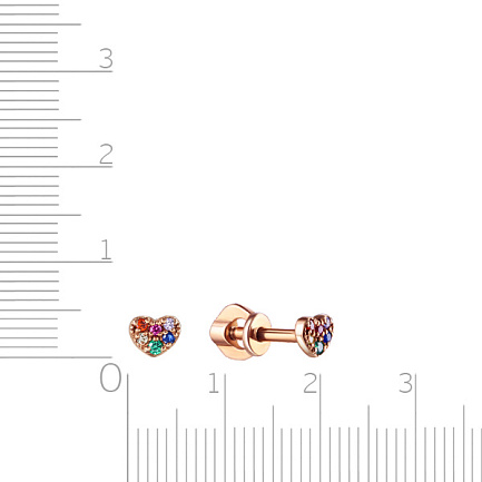 Серьги Пусеты