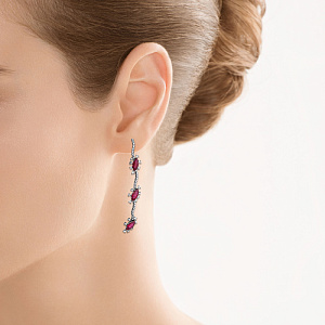 Серьги Пусеты