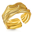 Кольцо из серебра с позолотой