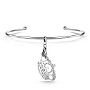 Браслет декоративный из серебра