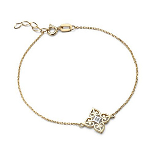 Браслет из желтого золота