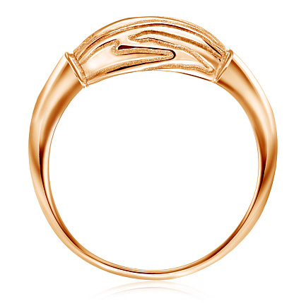 Кольцо из красного золота