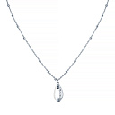 Колье из серебра с эмалью