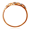 Кольцо из красного золота