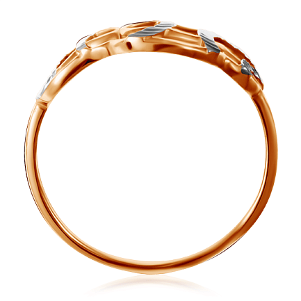 Кольцо из красного золота