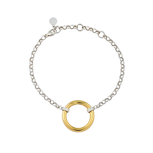 Браслет декоративный из серебра