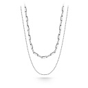 Колье из серебра