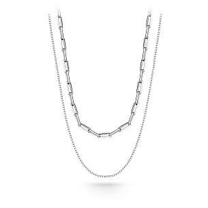 Колье из серебра