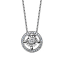 Колье из белого золота с бриллиантами