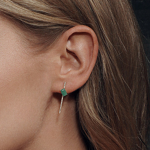 Серьги Пусеты