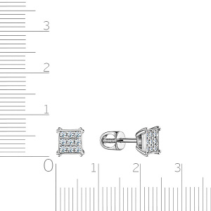 Серьги Пусеты