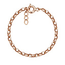 Браслет декоративный из красного золота