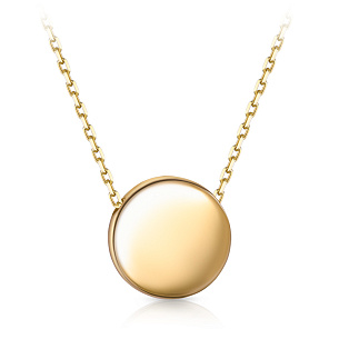 Колье из желтого золота