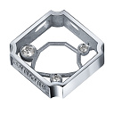 Подвеска из белого золота с бриллиантами