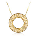 Колье из желтого золота