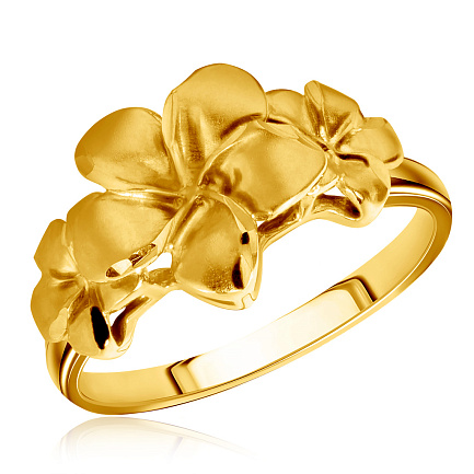 Кольцо из желтого золота