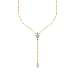 Колье из золота с бриллиантом