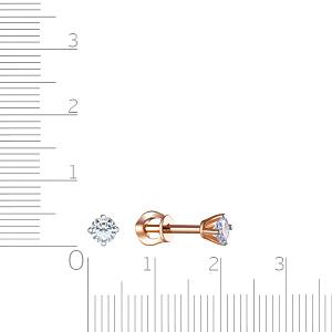 Серьги Пусеты