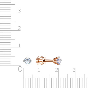 Серьги Пусеты