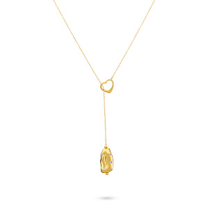 Колье из серебра с циркониями