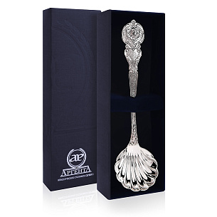 Ложка для икры из серебра «Богема»