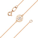 Браслет из красного золота