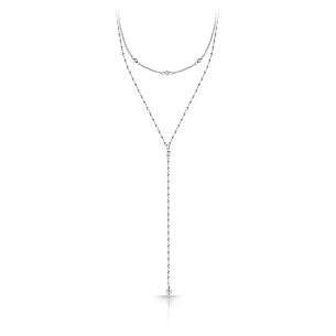 Колье из серебра