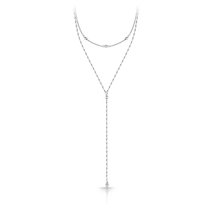 Колье из серебра