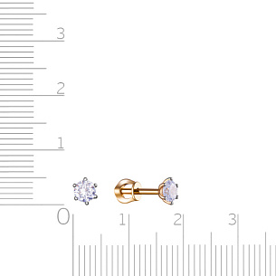 Серьги Пусеты