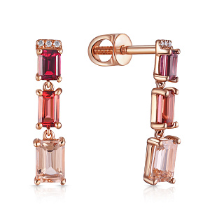 Серьги Пусеты