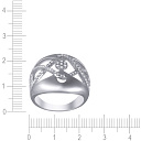 Кольцо из серебра с фианитом