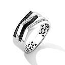 Кольцо из белого золота с бриллиантами