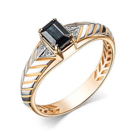 Кольцо из красного золота