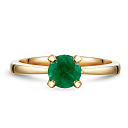 Кольцо из белого золота