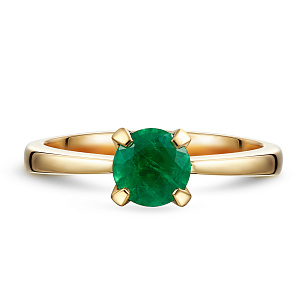 Кольцо из белого золота