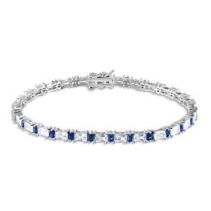 Браслет декоративный из серебра